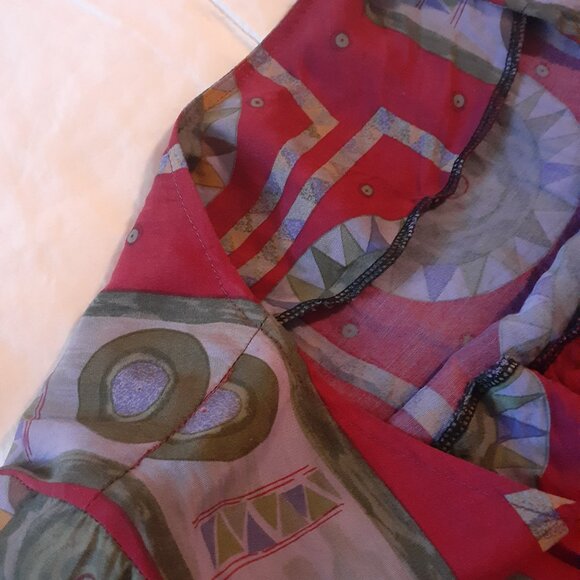 Vintage Handmade Dress Size Medium - Picture 6 of 7